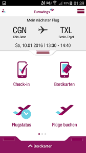 eurowings check in time